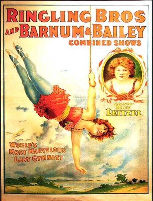 Lillian Leitzel, historic circus performer